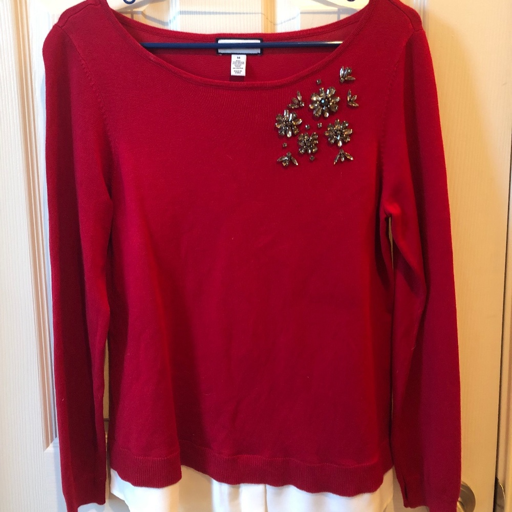 Red Festive Blouse
